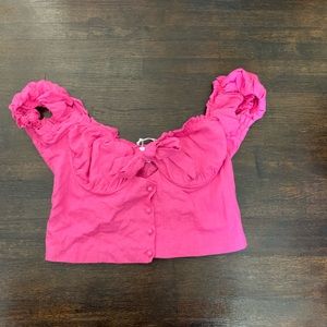 HOT PINK top